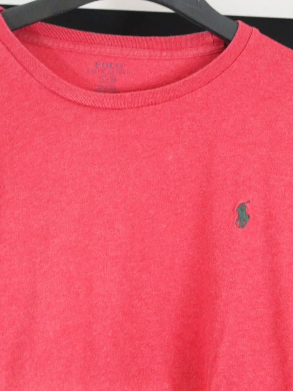 Polo Ralph Lauren Red Long Sleeve T‎ Shirt Size Large